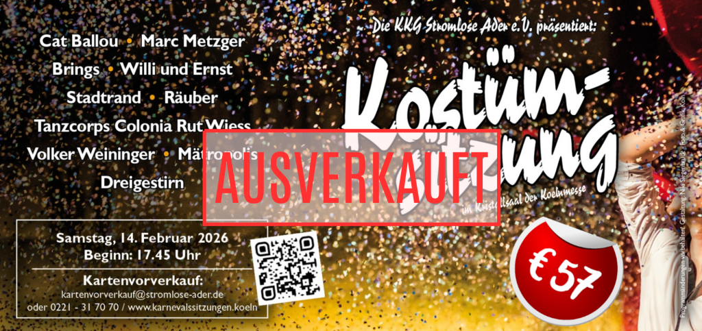 2026_Kostuemsitzung ausverkauft